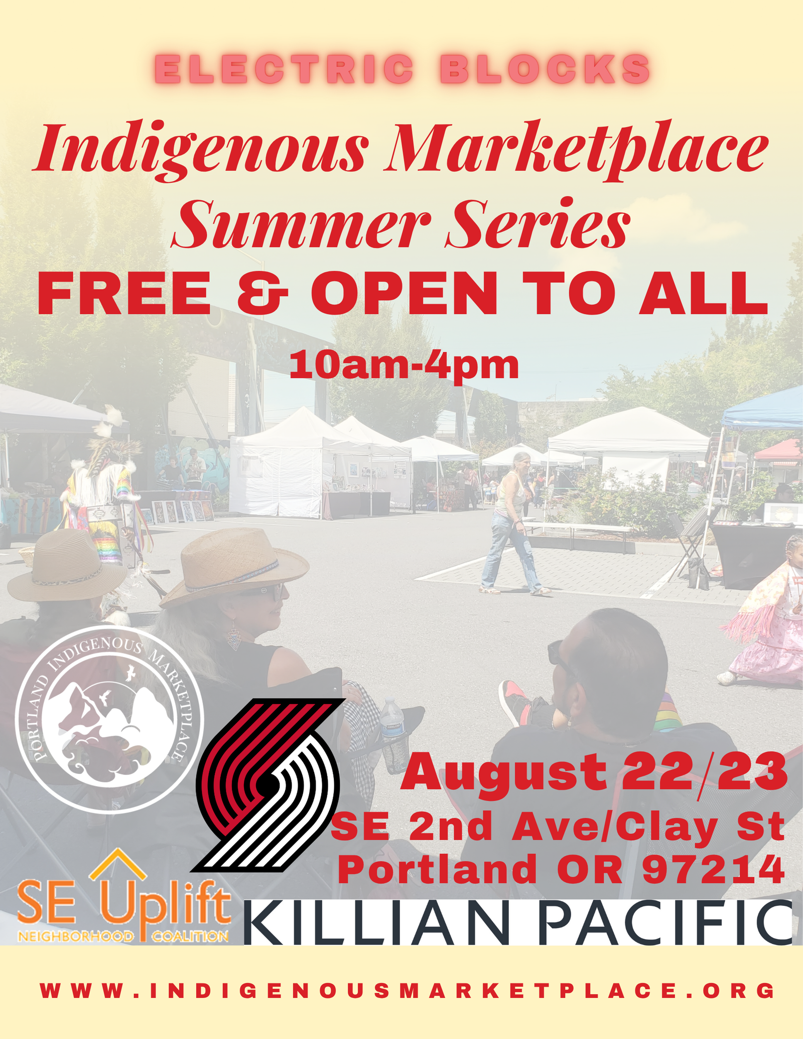 Indigenous Marketplace Summer Series event artwork