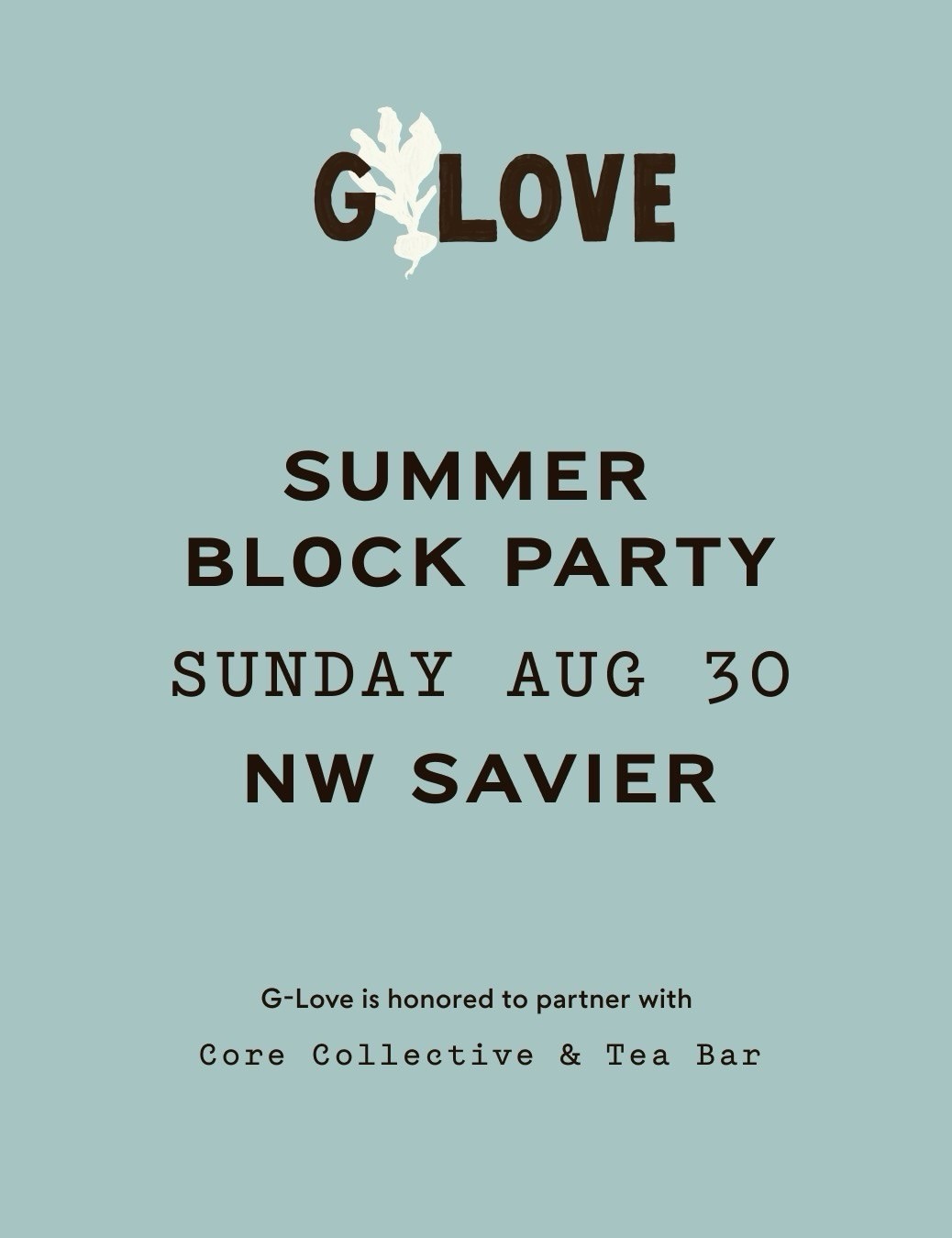 Summer Block Party event artwork