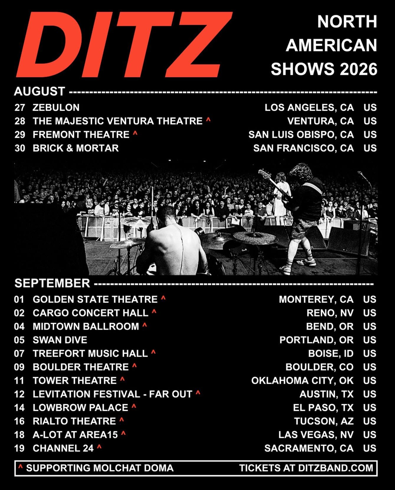 Ditz (UK) event artwork