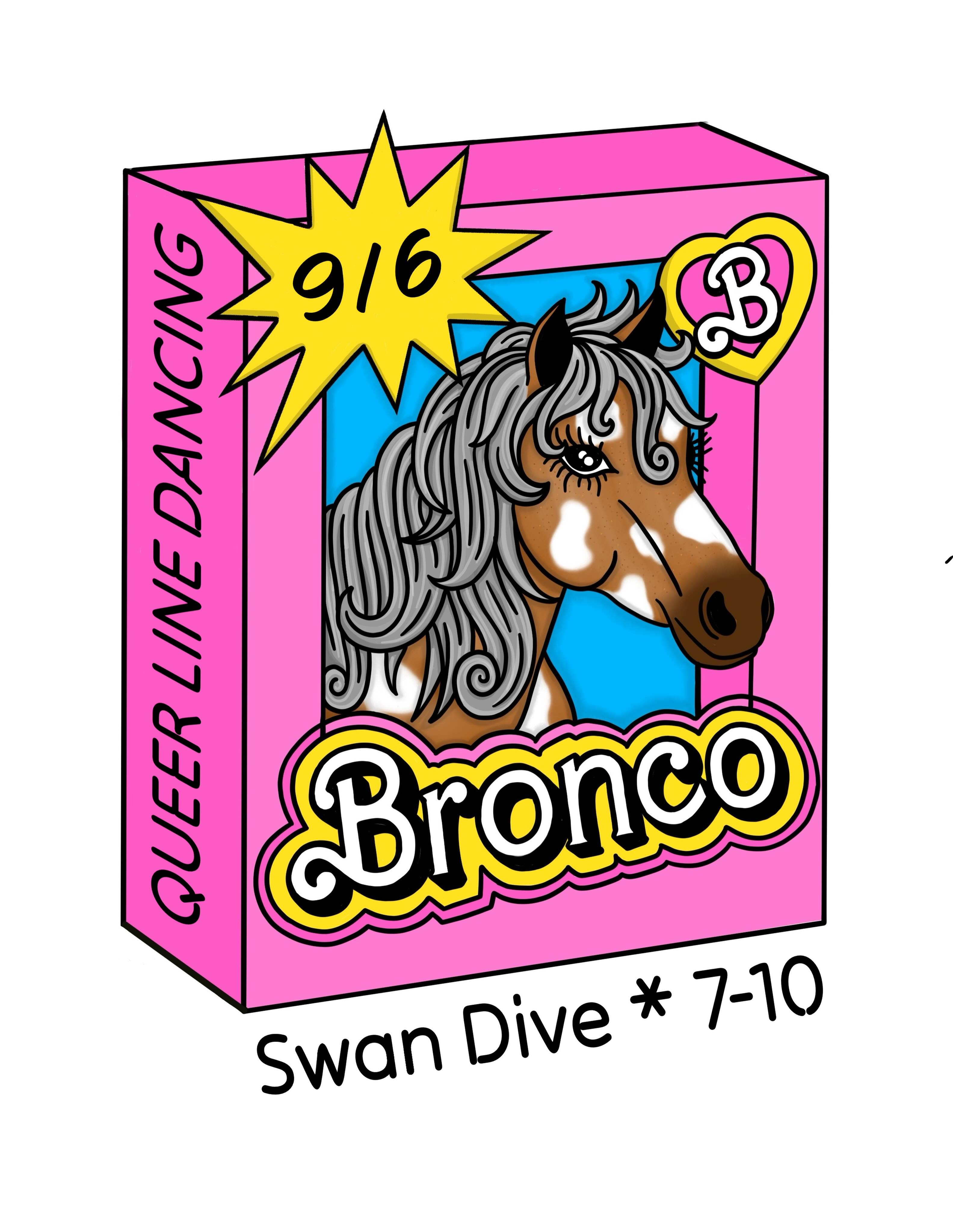 Bronco: Queer Line Dancing event artwork