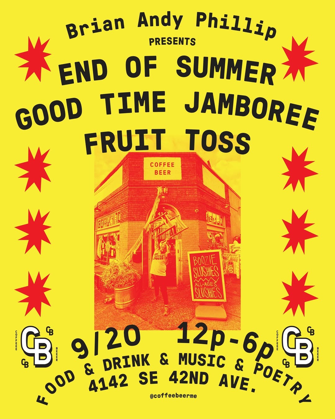 End of Summer Good Time Jamboree Fruit Toss event artwork
