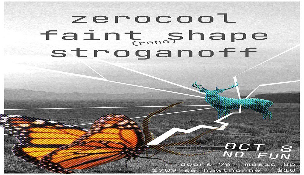 Faint Shape • Stroganoff • TBA event artwork