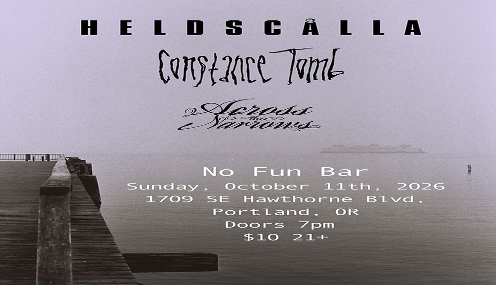 Heldscalla • Constance Tomb • Across the Narrows event artwork