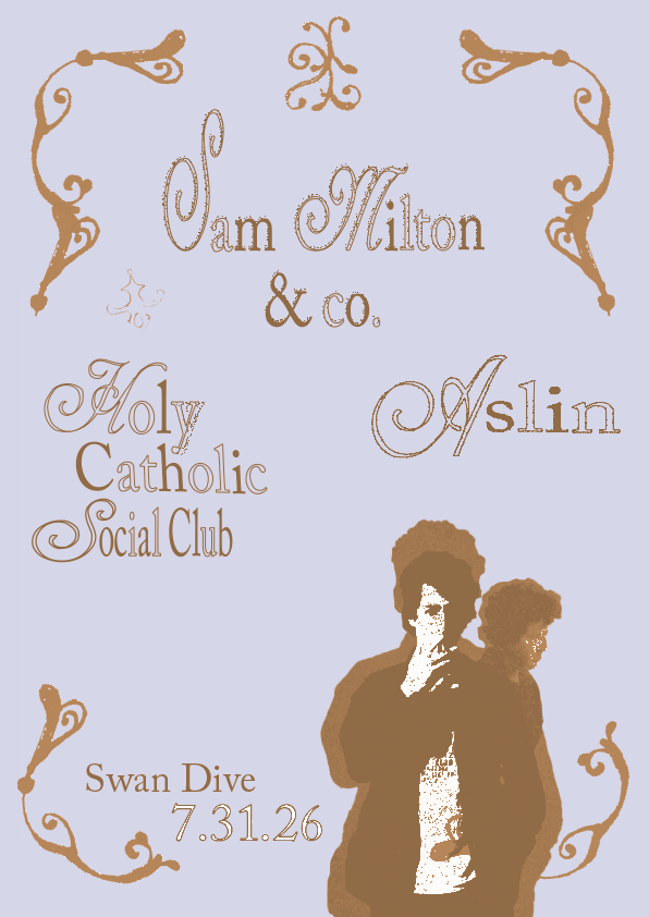 Aslin at Swan Dive event artwork