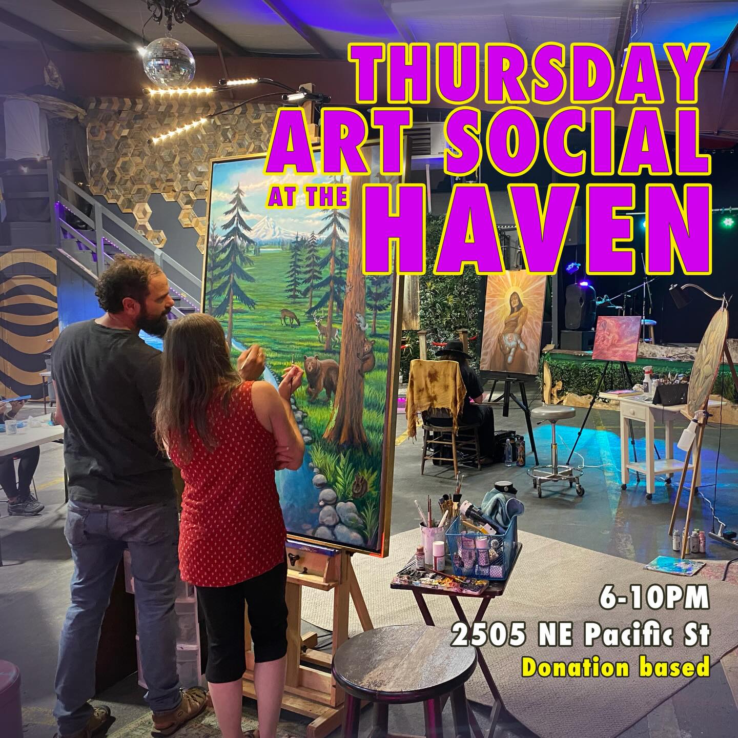 Art Social event artwork