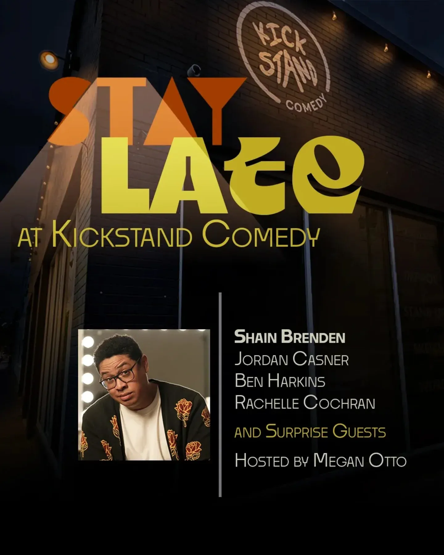Stay Late event artwork